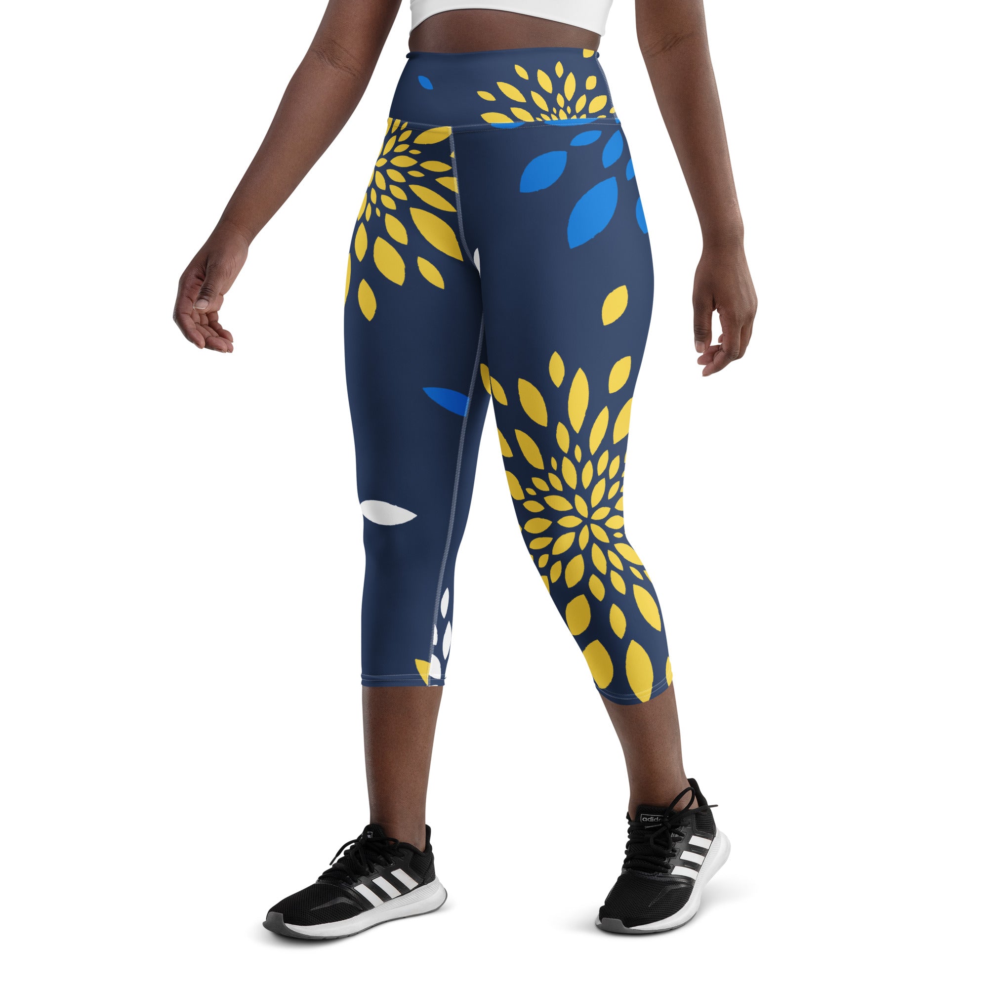Petal Yoga Capri Leggings